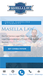 Mobile Screenshot of masellalaw.com